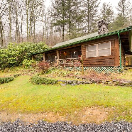 Rustic Maggie Valley Cabin With Mountain Views! Exterior foto