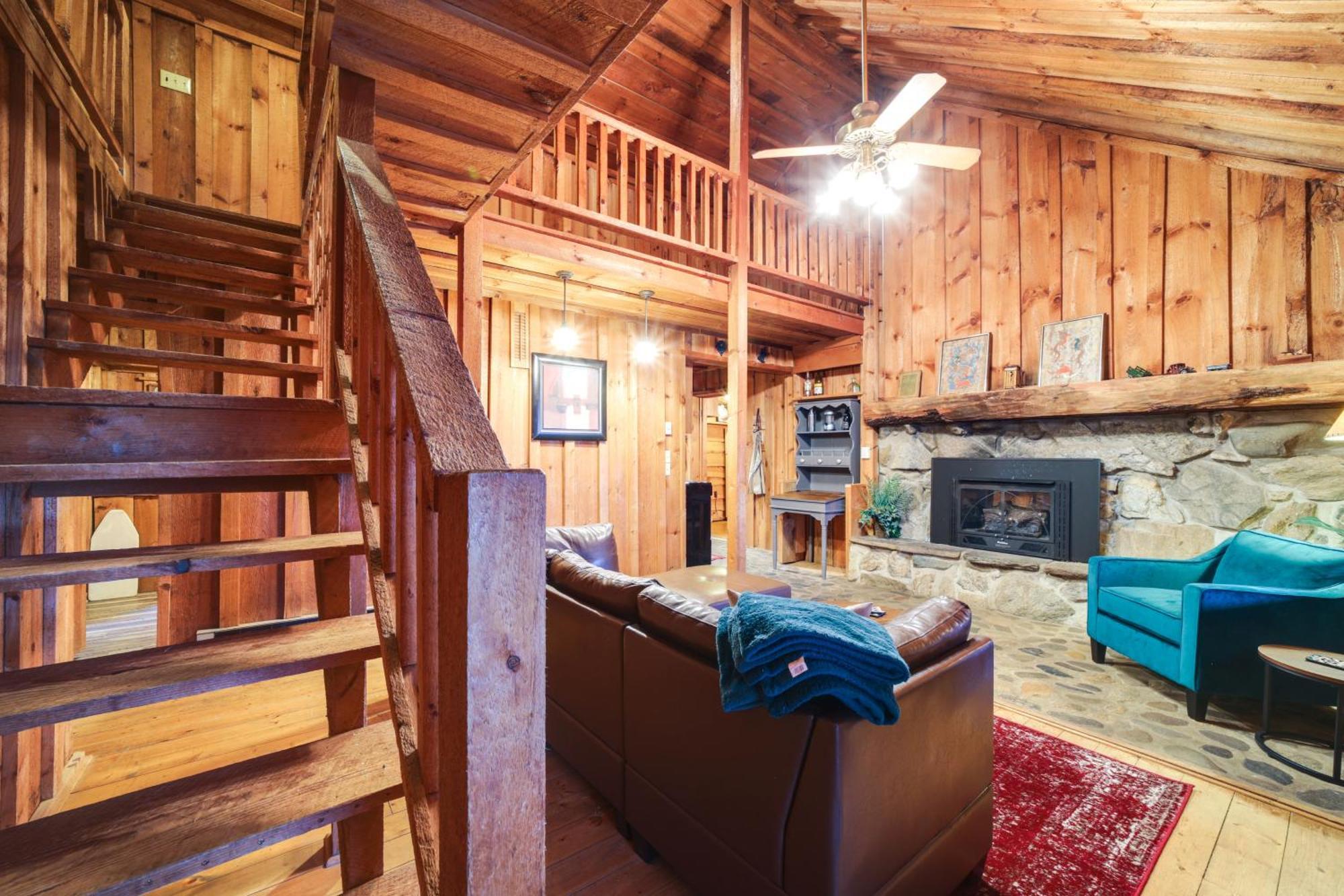 Rustic Maggie Valley Cabin With Mountain Views! Exterior foto